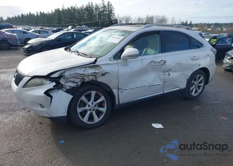 2010 Lexus Rx 350 from USA, damaged, VIN 2T2ZK1BA7AC017166